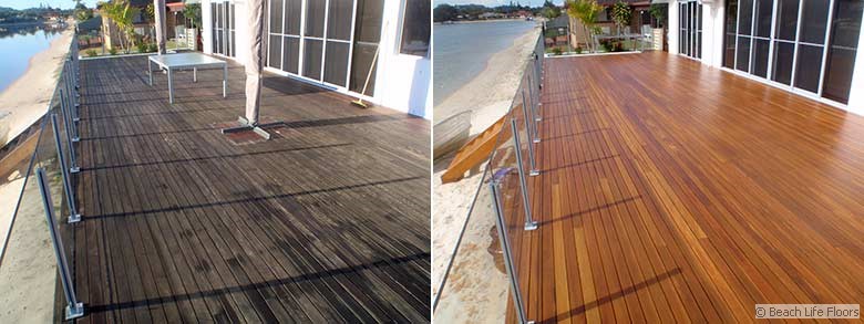 Beachside deck restoration